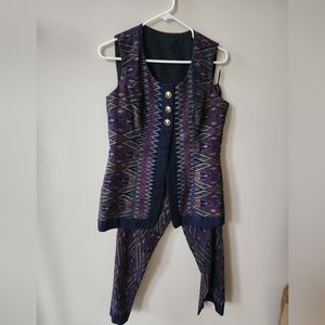 Thai silk top and pants custom made